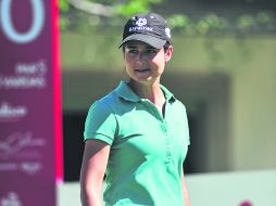 Reconoce. Lorena Ochoa quiere mejorar su putt para subir posiciones.AP  /