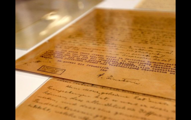 La correrspondencia que sostuvo Einstein siempre ha despertado gran interés. ARCHIVO  /