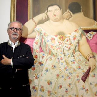 Botero, 80 años y 80 de sus obras amables y coloristas en Bilbao