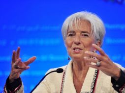 La directora gerente del Fondo Monetario Internacional (FMI), Christine Lagarde. ARCHIVO  /