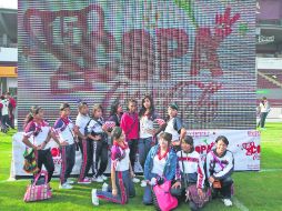 Participantes de la Copa Coca-Cola.  /