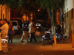 En la escena del crimen, fueron encontrados 14 casquillos del calibre 7.62x39, utilizado por el fusil AK-47.  /