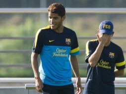 Dos Santos no ha tenido minutos con el primer equipo en la actual temporada. ESPECIAL  /