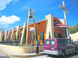 Esta es una iglesia que presuntamente fue donada por “El Lazca”, ubicada en Tezontle, Pachuca. AP  /