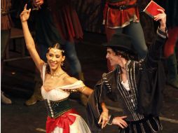 Los protagonistas durante una función de ''La Esmeralda''. NTX  /