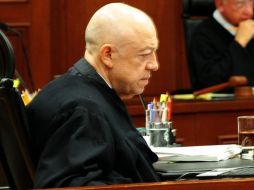 Se cubririán las vacantes que dejarán los ministros Salvador Aguirre Anguiano y Guillermo Ortiz Mayagoitia (en la foto). ARCHIVO  /