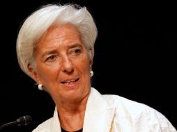 Es la  primera vez que Christine Lagarde evoca de manera tan clara el plazo. REUTERS  /
