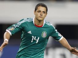 Javier 'Chicharito' Hernández es catalogado como un jugador que engaña a los árbitros. EL UNIVERSAL  /