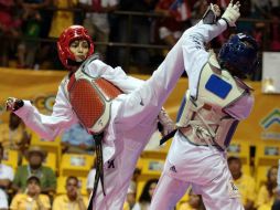 Itzel Manjarrez venció 18-3 en su presentación a la anfitriona Estefany Zambrano. ARCHIVO  /