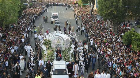 El municipio espera el arribo de más fieles en el transcurso del viernes. FOTO  /