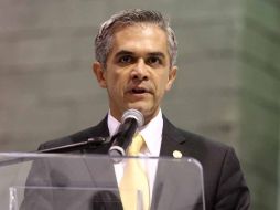 Mancera confía en que los planteamientos hechos en la Conferencia Nacional de Gobernadores se puedan retomar en el futuro. ARCHIVO  /