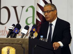 Zeidan dijo que se concentrará en restaurar la seguridad en Libia. REUTERS  /
