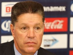 Ricardo Peláez no ha podido hacer de las Águilas un cuadro fuerte en la liga. MEXSPORT  /