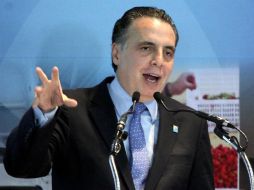 Afirma que la economía se muestra fuerte y sólida. ARCHIVO  /