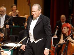 El estadounidense afirmó que un director de orquesta debe aspirar a convertirse en la música que interpreta.  /