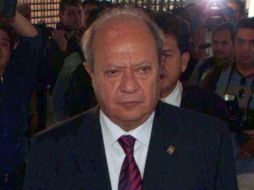 Carlos Romero Deschamps es actualmente senador y llegó a la secretaría general del sindicato petrolero en 1996. ARCHIVO  /