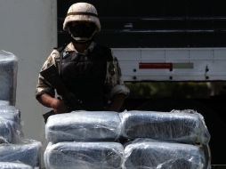 El enervante fue puesto a disposición de las autoridades correspondientes. ARCHIVO  /