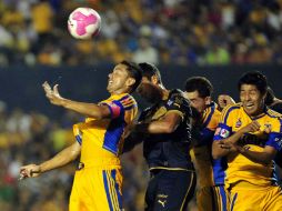 Tigres de la UANL terminó con una racha de cinco partidos sin conocer la victoria en el Torneo Apertura 2012. EFE  /