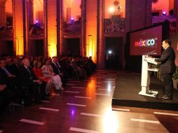 En el pabellón mexicano se destacó el crecimiento de 3.9 por ciento que ha tenido el turismo italiano en tierras aztecas. ARCHIVO  /