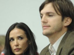 El problema es que Kutcher ganó más que Demi durante los últimos años de matrimonio. ARCHIVO  /
