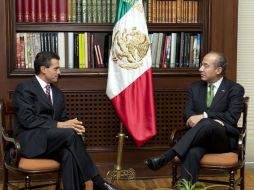 La Presidencia de la República informará en un comunicado las conclusiones de la reunión entre ambos políticos. ARCHIVO  /