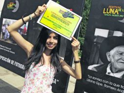 El público tapalpense recibió con beneplácito la muestra de esparcimiento auspiciada por EL INFORMADOR. En la foto, una participante  /