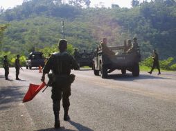 Un puesto militar en Querobi, Sonora, encontró la droga cuando revisó un autobús de pasajeros. ARCHIVO  /