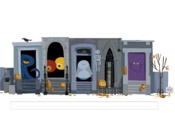 Un doodle divertido, para una festividad de miedo. ESPECIAL  /