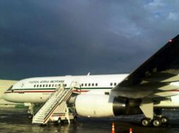 Imagen del actual avión presidencial actual. ARCHIVO  /