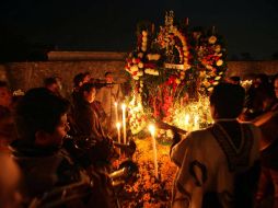 Imagen de uno de los panteones de Toluca. EL UNIVERSAL  /