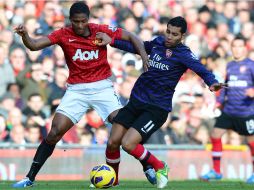 El resultado sitúa provisionalmente a los 'diablos rojos' al frente de la clasificación de la liga inglesa. AFP  /