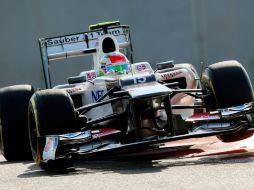 Pérez se dijo emocionado por disputar un circuito ''tan cerca de casa'', como lo es el Gran Premio de EU. EFE  /