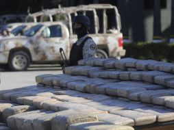 La cocaína decomisada arrojó un peso total de 31.30 kilos. ARCHIVO  /