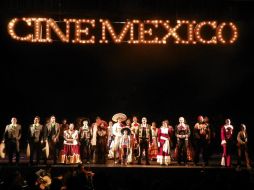 Elenco del musical ''Si nos dejan''. ARCHIVO  /