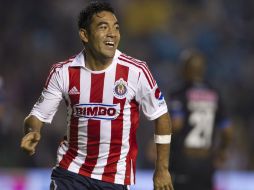 Marco Fabián de la Mora mantiene a Chivas con la ilusión de calificar. MEXSPORT  /
