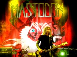 La banda Mastodon duranten el festival.  /
