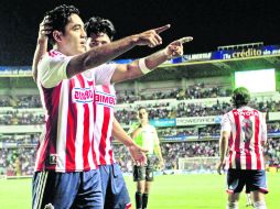 Marco Fabián fue el autor del único tanto del partido que le dio una victoria muy importante al Guadalajara. MEXSPORT  /