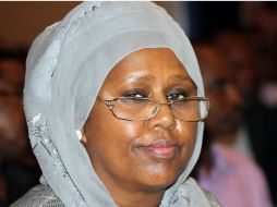 Fowsiyo Yusuf Haji Adan es la primera mujer ministro de Relaciones Exteriores en la historia de Somalia. AFP  /