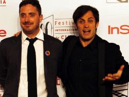 Gael García Bernal acaparó la atención en la Alfombra Roja.  /