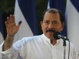 El jefe del Estado de Nicaragua, Daniel Ortega, asegura que nunca más habrá violencia y confrontación en el país. ARCHIVO  /