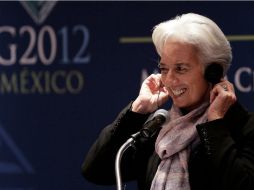 Christine Lagarde se reserva dar detalles al respecto. EFE  /