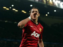 Hasta el momento el tapatío ha marcado con el Manchester United 37 goles. ARCHIVO  /