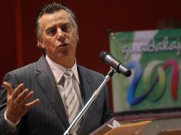 Carlos Andrade Garín sigue trabajando por el deporte de Jalisco. MEXSPORT  /