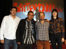 Reygadas prefirió abrir la conferencia defendiendo y explicando algunas escenas de su película.  /