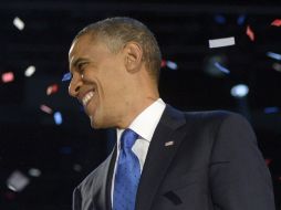 El Mandatario mexicano deseo éxito a Obama en su segundo mandato al frente del gobierno de Estados Unidos. EFE  /