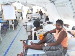 Daminificados en Haití, víctimas de ''Sandy''. AFP  /