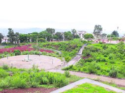 Un área de juegos. En la zona del parque ya había obras de tipo recreativo adelantadas desde hace meses.  /