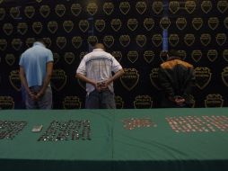 Los sujetos, fueron puestos a disposición de la Procuraduría General de la República para ser investigados.  /