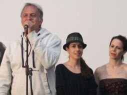 Antonio Serrano (i) en la décima edición del FICM. ESPECIAL  /