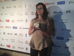 Natalia Beristain ganó con ''No quiero dormir sola'' en la categoría de Mejor Largometraje Mexicano. ESPECIAL TWITTER  /